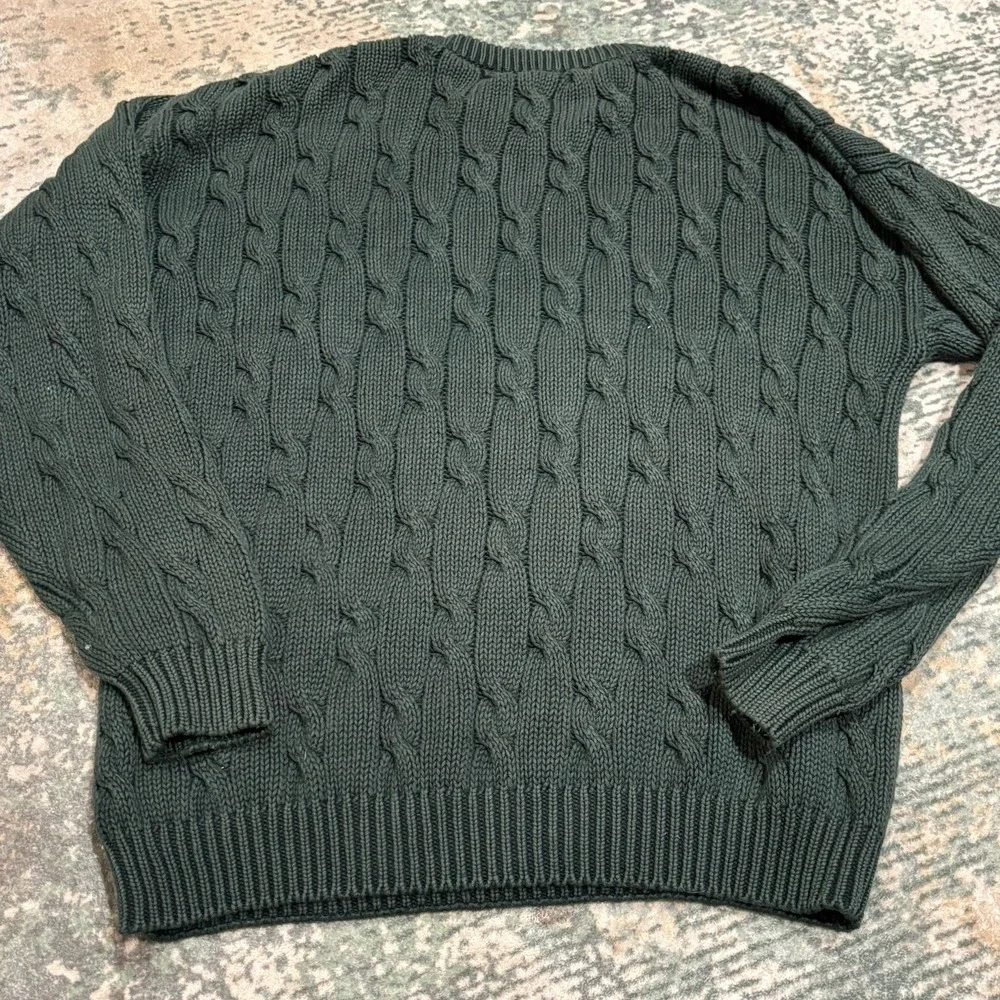 vintage Banana Republic Safari & Travel‎ Clothing Co. Cableknit sweater Medium